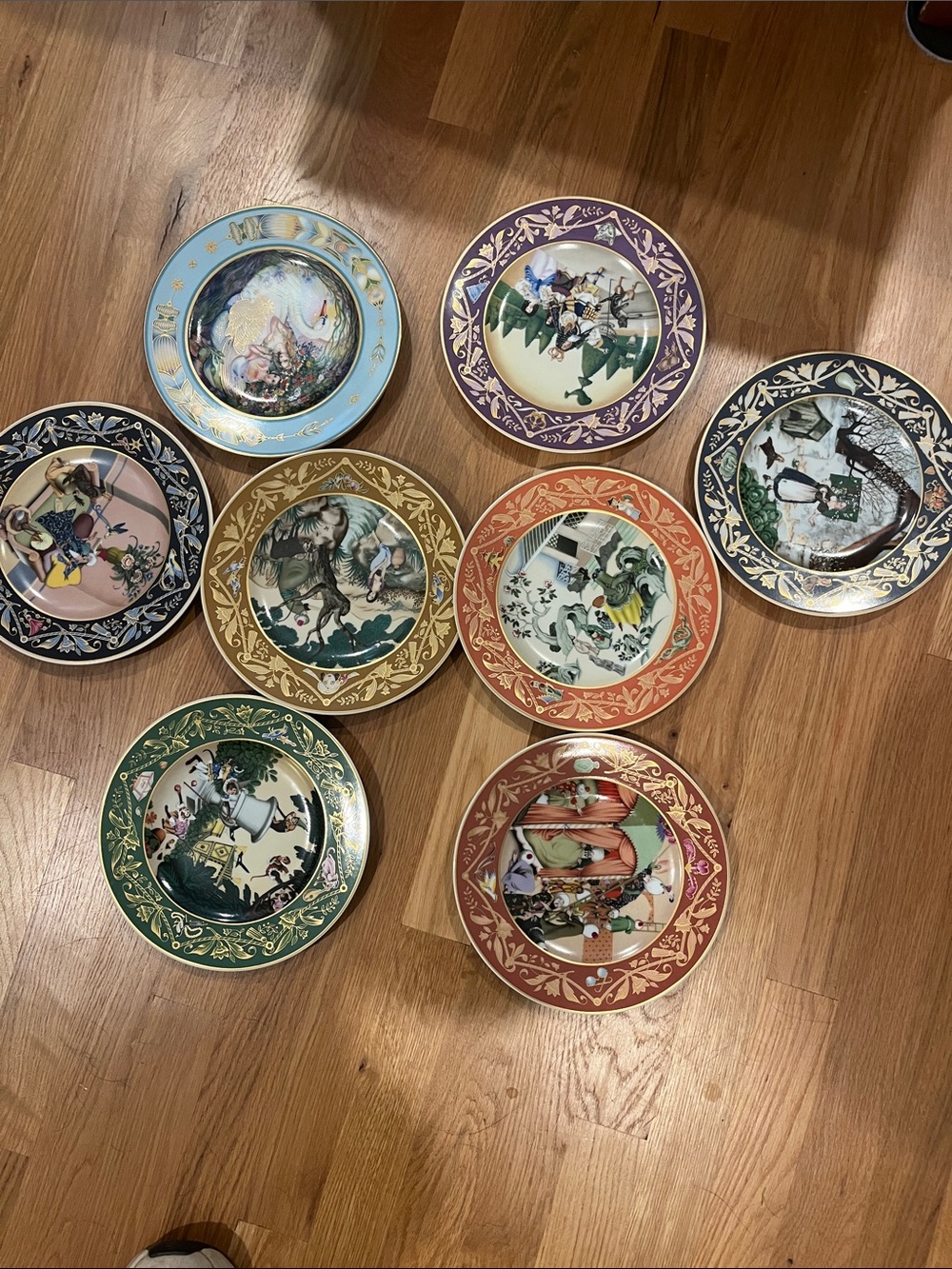 Villeroy & Boch Heinrick French Fairy Tales Decorative Collector Plates